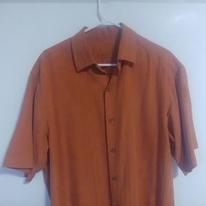 Men's Tommy Bahama large 100% SILK